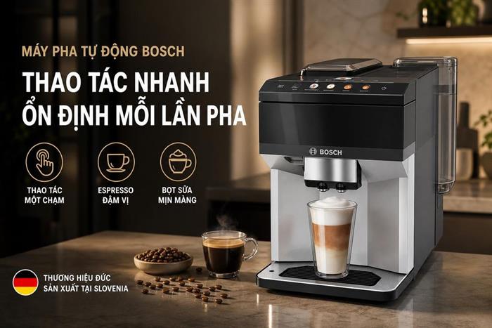 Máy pha cà phê Bosch TPE40307