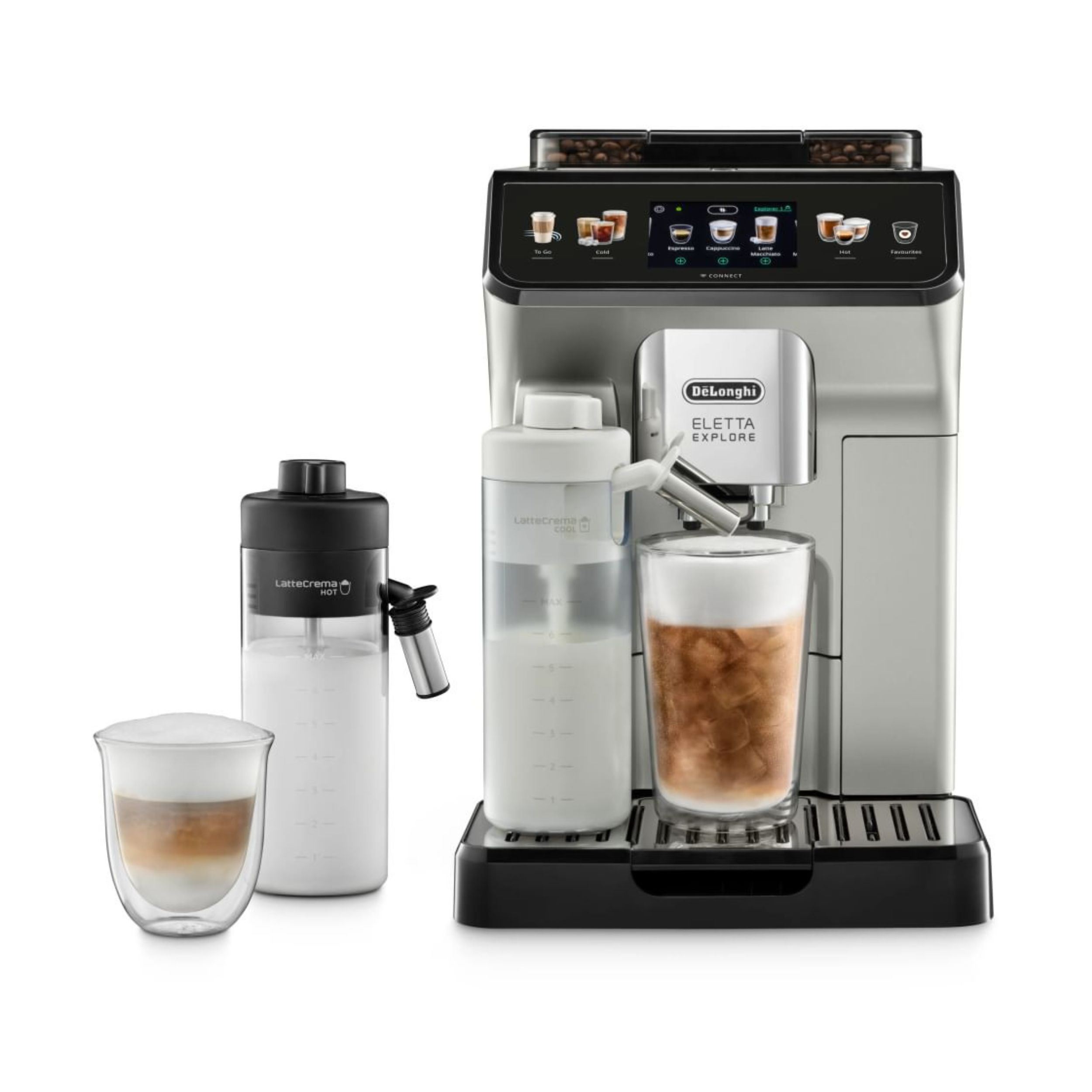 Máy pha cà phê Delonghi ECAM450.65.S EX: S11 Màu Bạc