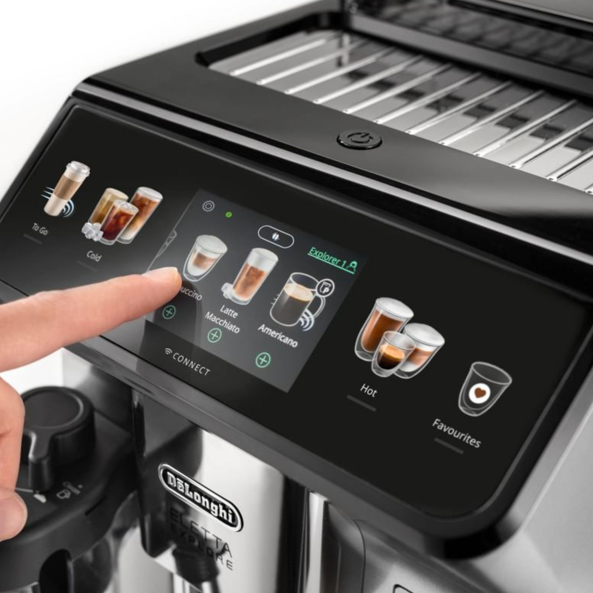 Máy pha cà phê Delonghi ECAM450.65.S EX: S11 Màu Bạc