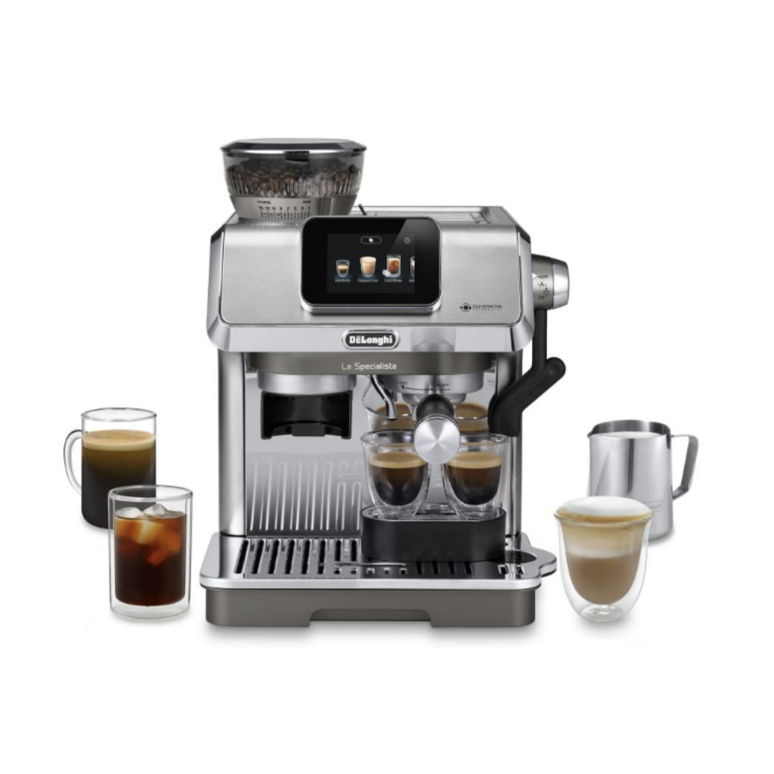 Máy pha cà phê Delonghi EC9455.M EX:2 Màu Bạc