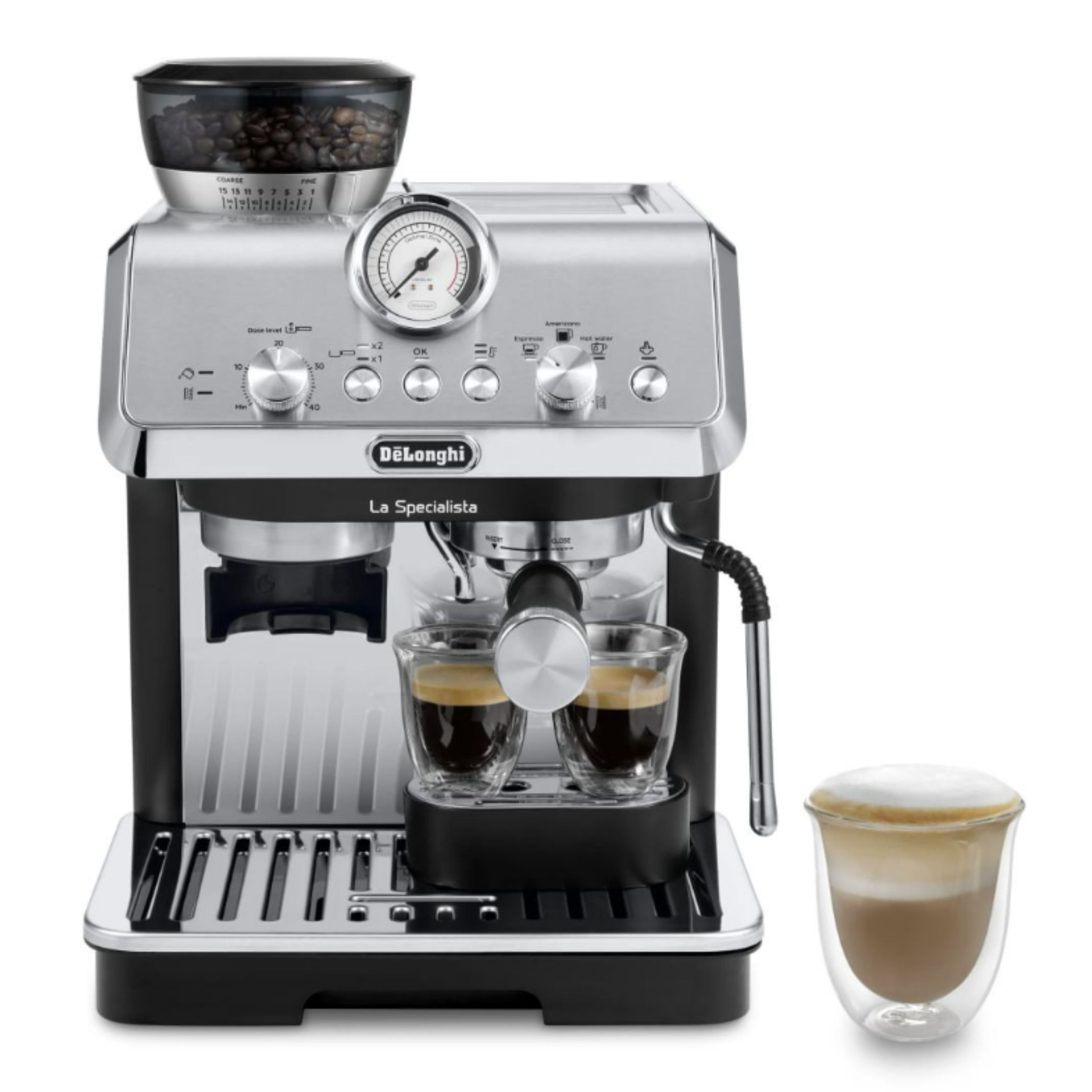 Máy pha cà phê Delonghi EC9155.MB Màu Bạc