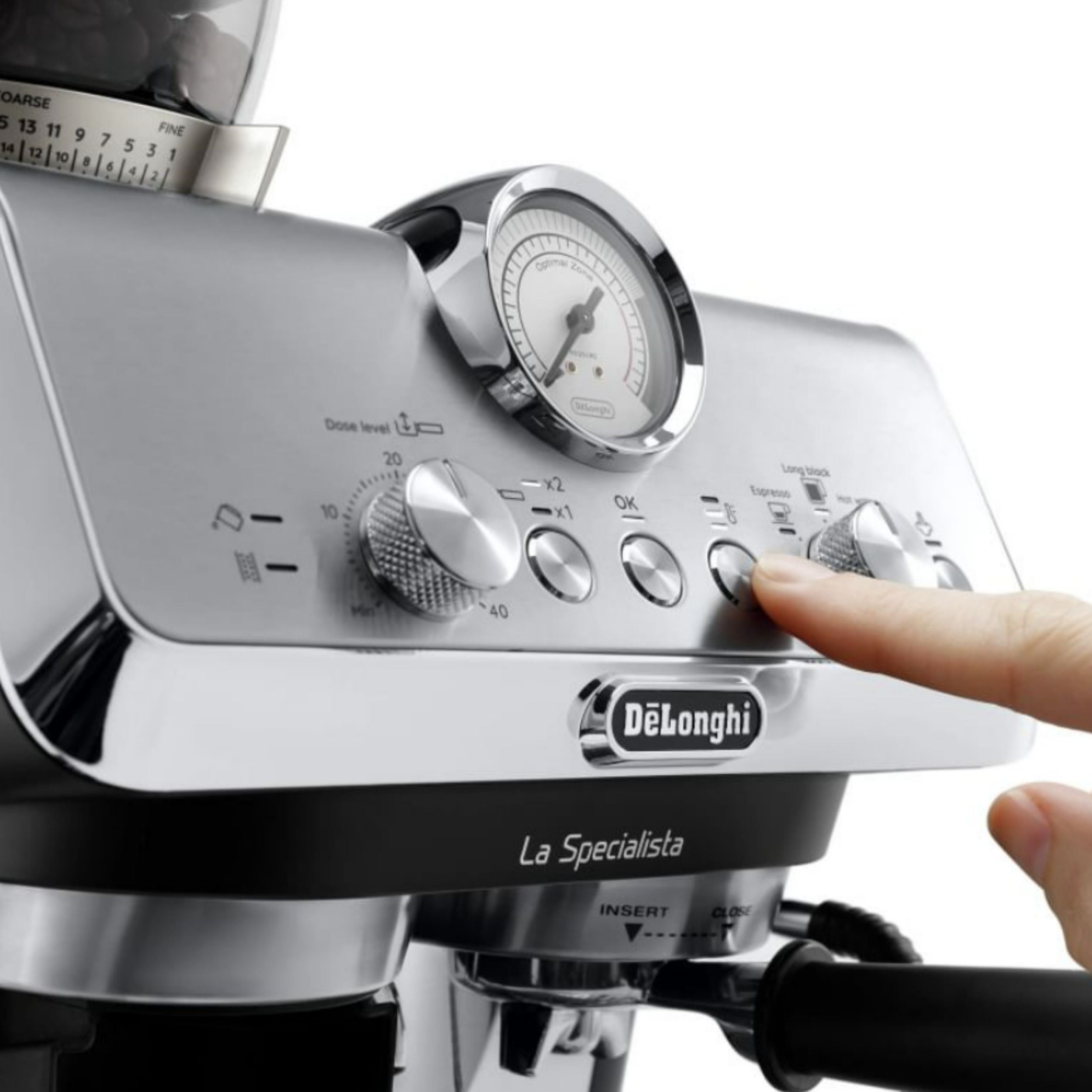 Máy pha cà phê Delonghi EC9155.MB Màu Bạc
