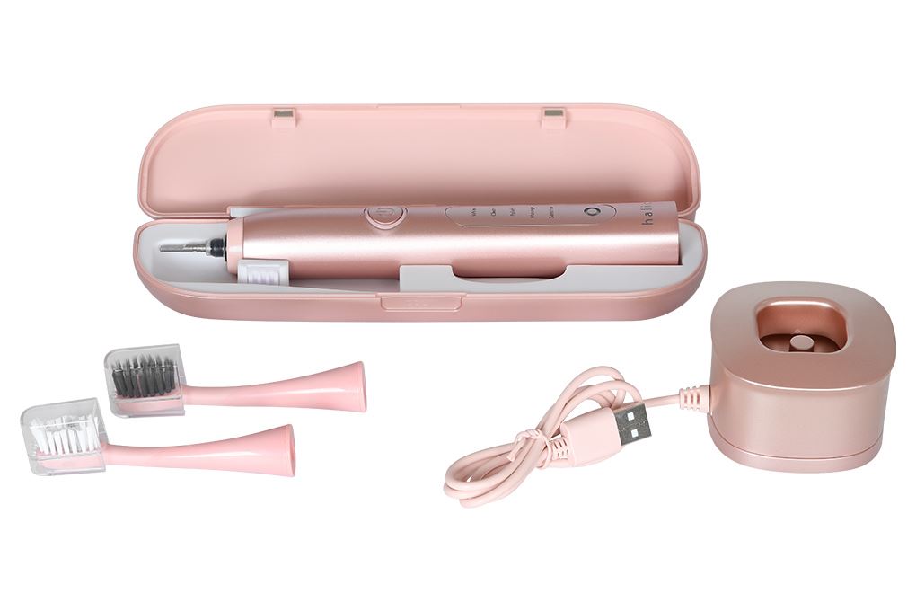 Bàn chải điện Halio Sonic Whitening Pro Rose Gold Màu Hồng
