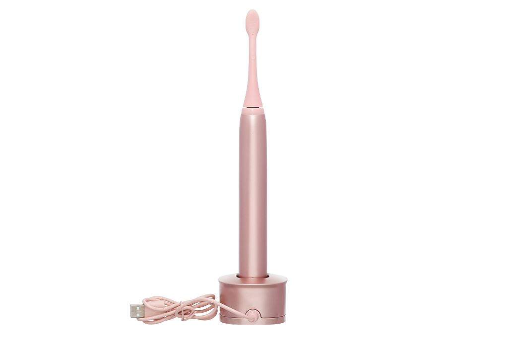 Bàn chải điện Halio Sonic Whitening Pro Rose Gold Màu Hồng