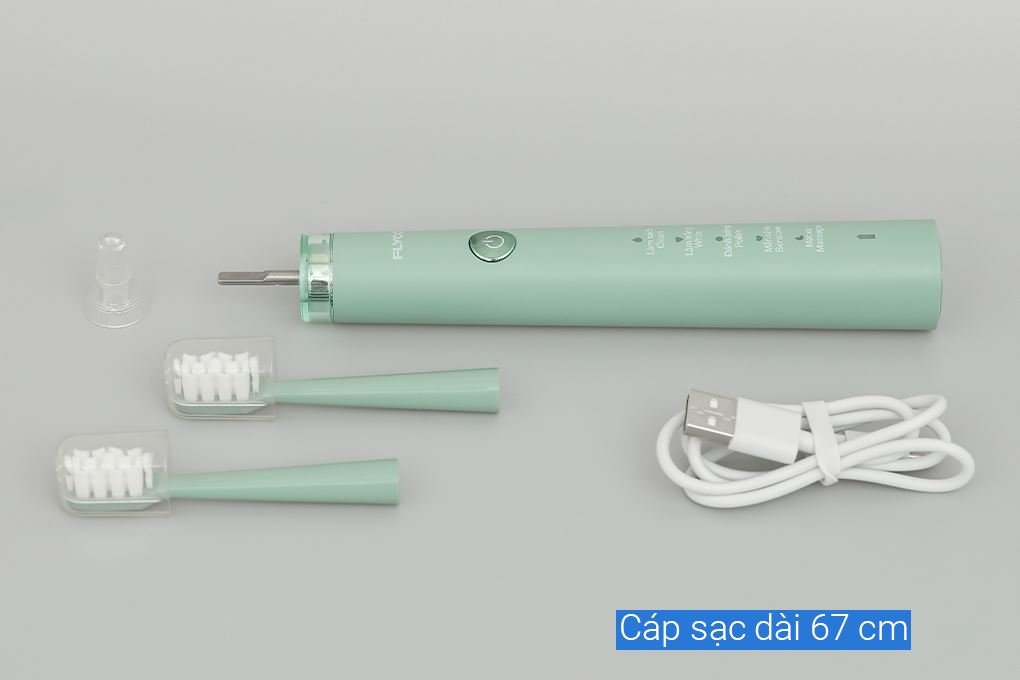 Bàn chải điện Flyco FT1701VN Màu Xanh lá
