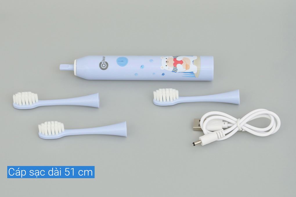 Bàn chải điện trẻ em Coclear CT6602 Màu Đen