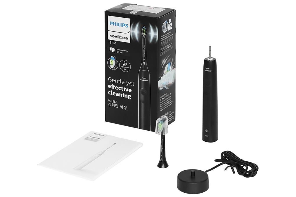 Bàn chải điện Philips Sonicare HX3671/54 Màu Đen