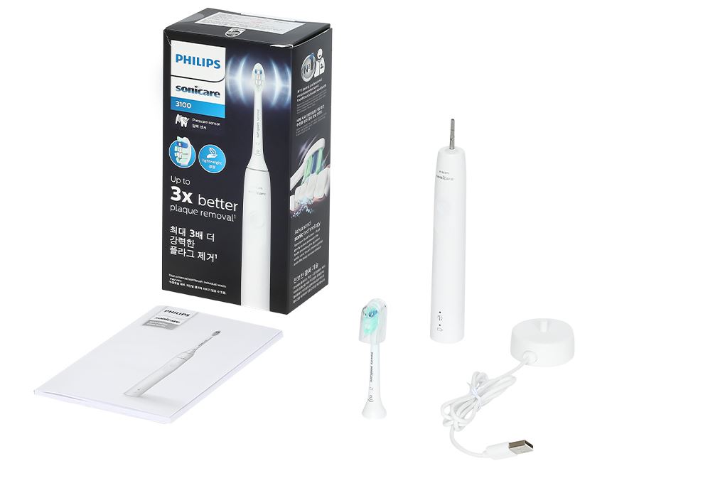 Bàn chải điện Philips Sonicare HX3671/23 Màu Trắng