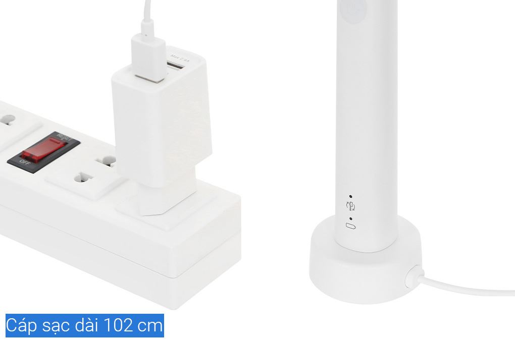 Bàn chải điện Philips Sonicare HX3671/23 Màu Trắng