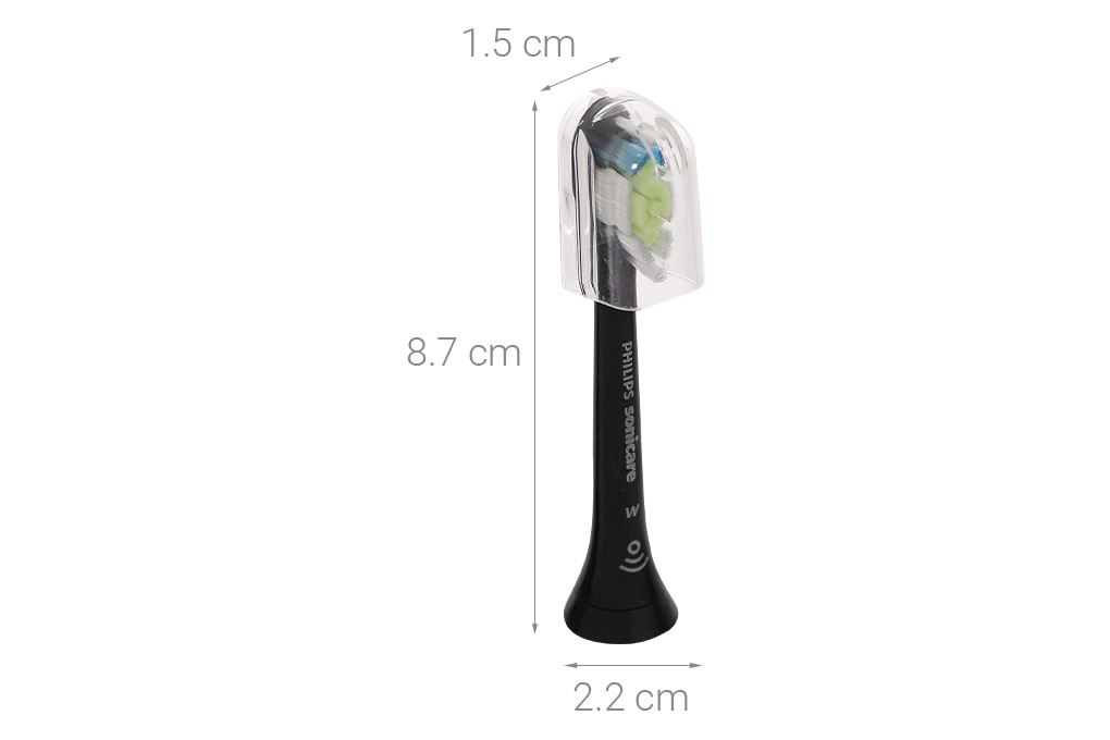 Bộ 4 đầu bàn chải điện Philips Sonicare HX6064/96 Màu Đen