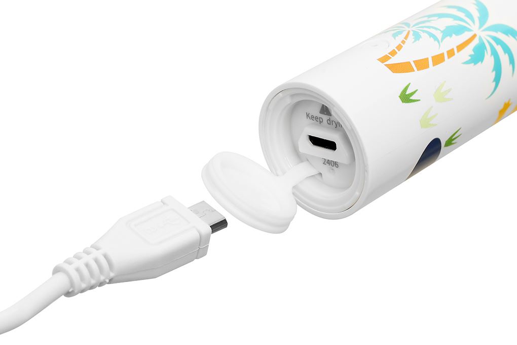 Bàn chải điện trẻ em Lock&Lock ENR226WHT Màu Trắng