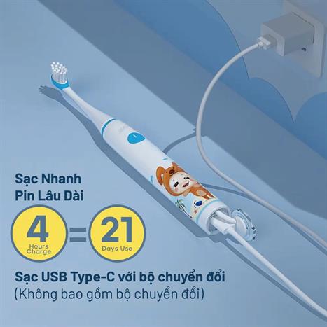 Bàn chải điện Seago SG-567-BLUE