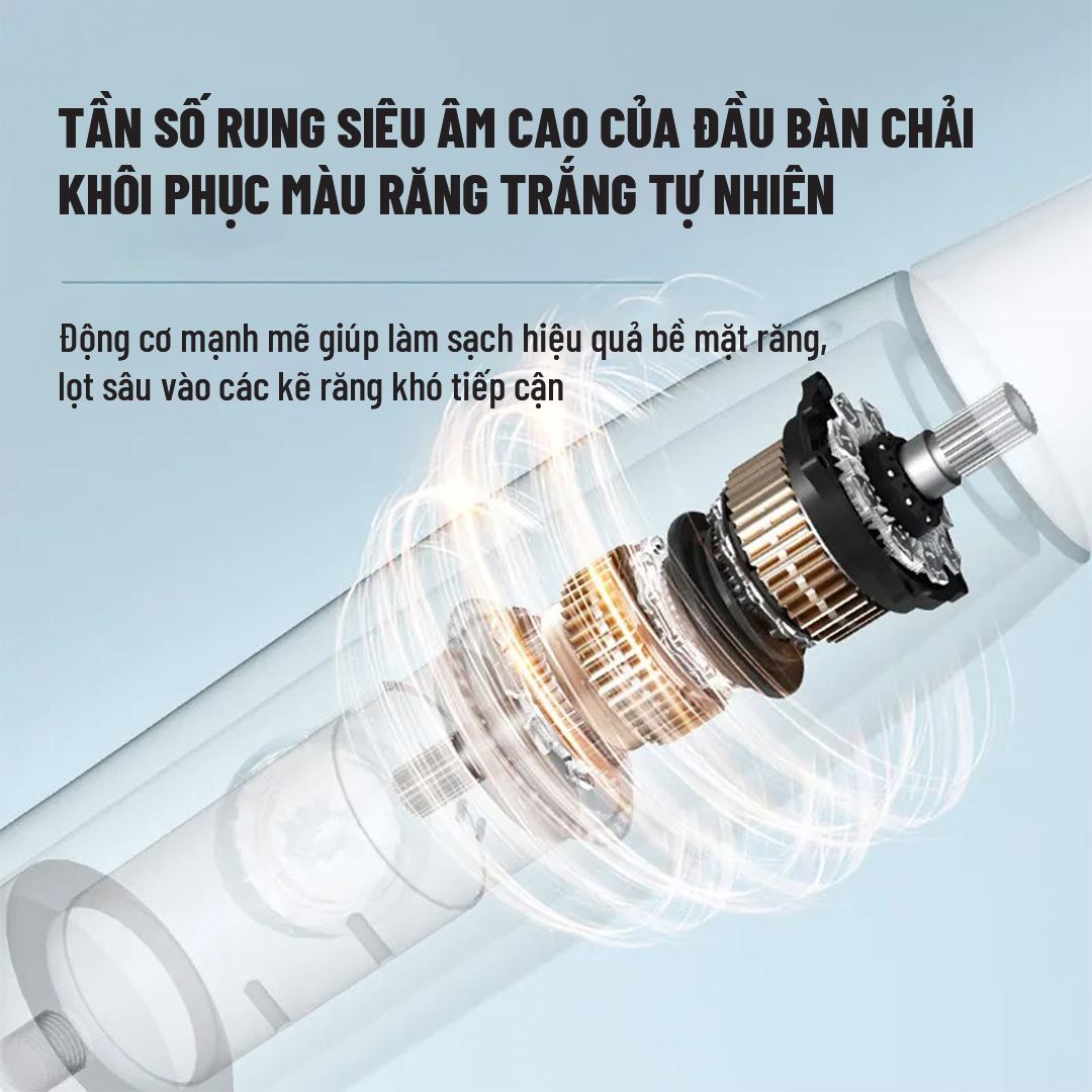 Bàn chải điện Hyundai OC-013-BK Màu Đen