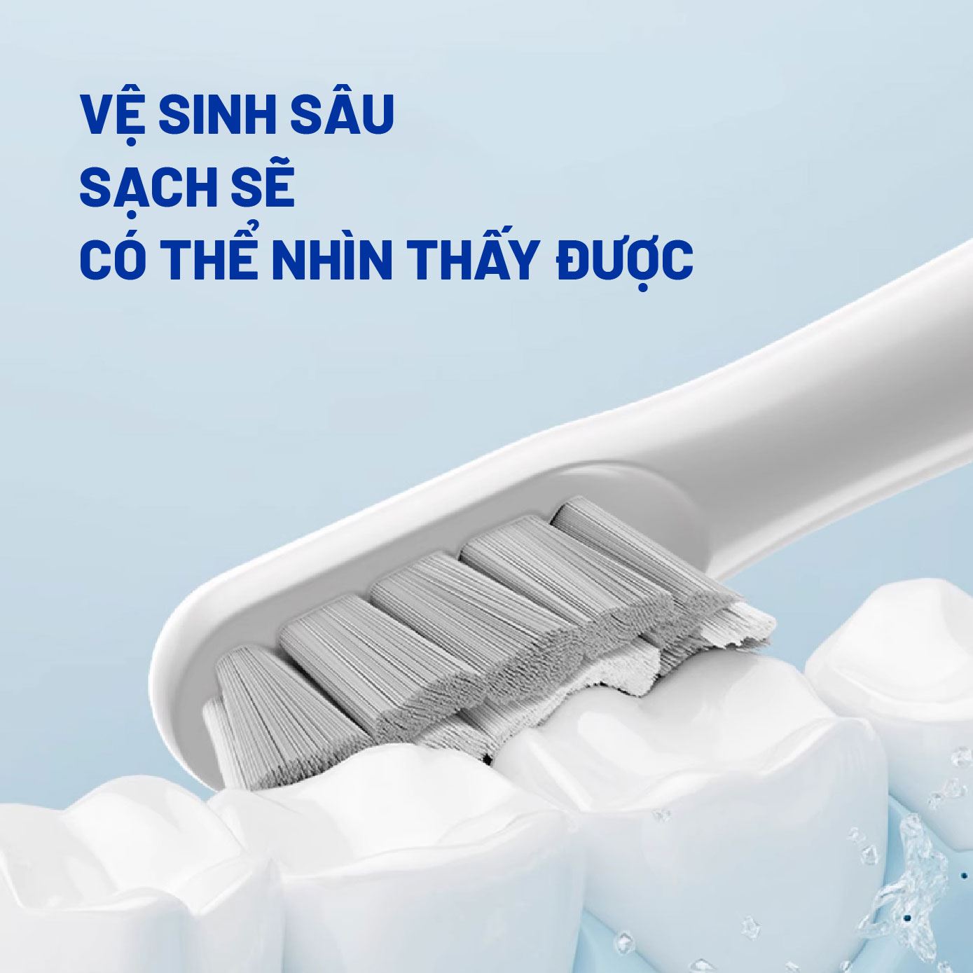 Bàn chải điện Hyundai OC-012-GY Màu Xám