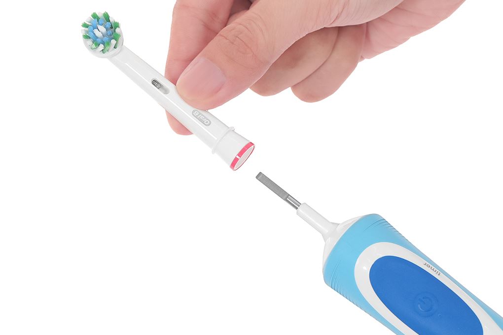 Bàn chải điện Oral-B Vitality Deep Clean D12.513 Màu Trắng - Xanh