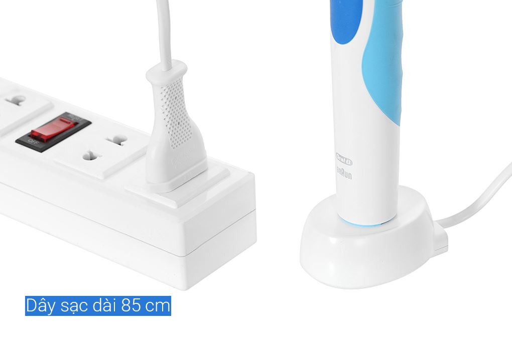 Bàn chải điện Oral-B Vitality Deep Clean D12.513 Màu Trắng - Xanh