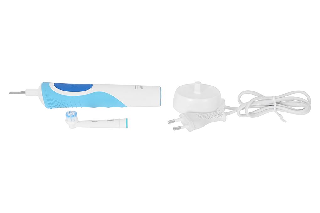 Bàn chải điện Oral-B Vitality Extra Sensitive Clean D12.513 Màu Trắng - Xanh