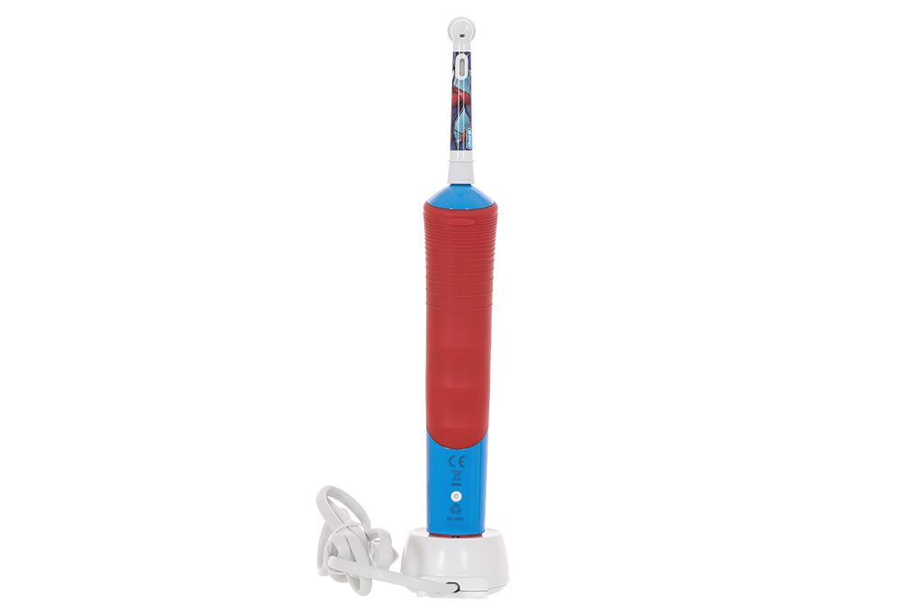 Bàn chải điện trẻ em Oral-B Vitality D12 Spiderman Màu Trắng - Đỏ