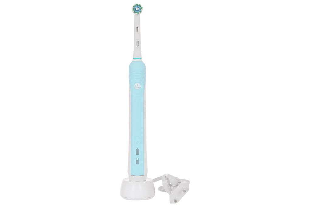 Bàn chải điện Oral-B Pro 500 Deep Clean D16.513 Màu Trắng - Xanh