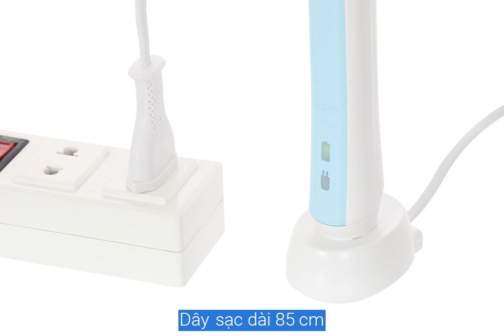 Bàn chải điện Oral-B Pro 500 Deep Clean D16.513 Màu Trắng - Xanh