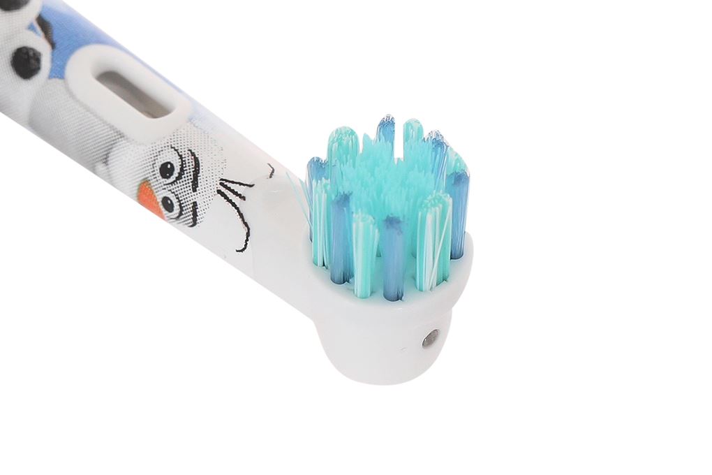 Bộ 2 đầu bàn chải điện Oral-B Kids Frozen EB10s Màu Trắng - Xanh