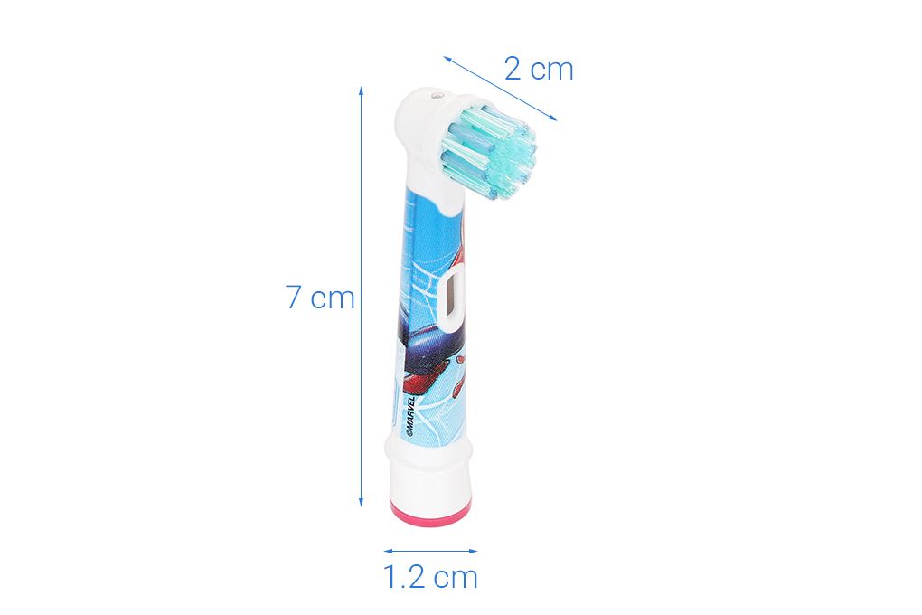 Bộ 2 đầu bàn chải điện Oral-B Kids Spiderman EB10s - 8