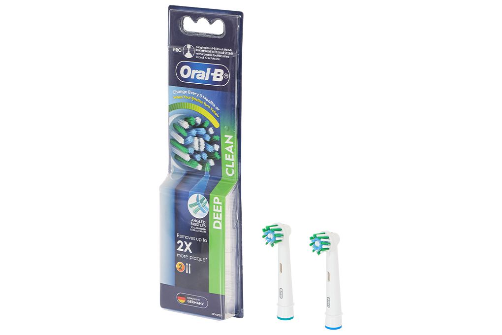 Bộ 2 đầu bàn chải điện Oral-B Deep Clean EB50RX - 7