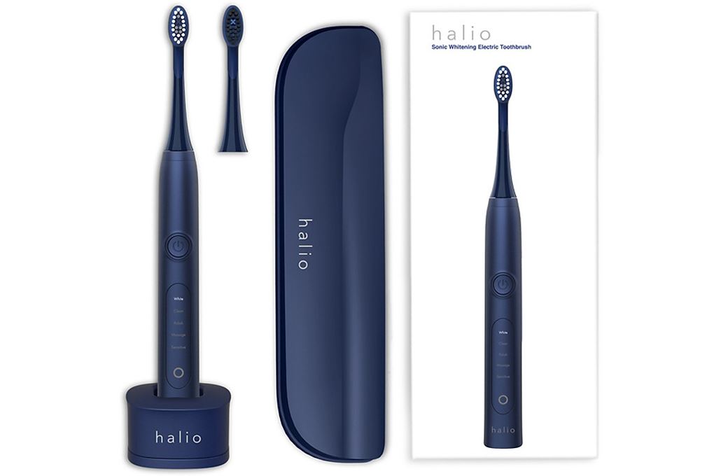 Bàn chải điện Halio Sonic Whitening Pro Midnight Blue Màu Xanh Dương