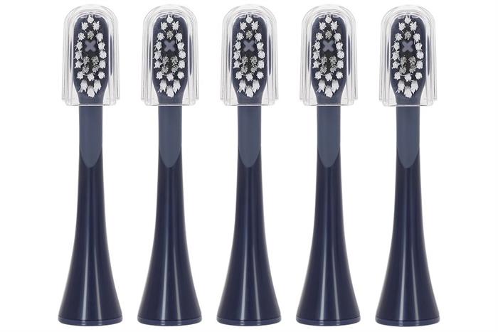 Bộ 5 đầu bàn chải điện Halio Sonic Whitening Pro Midnight Blue