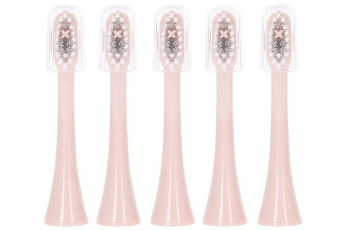 Bộ 5 đầu bàn chải điện Halio Sonic Whitening Pro Rose Gold