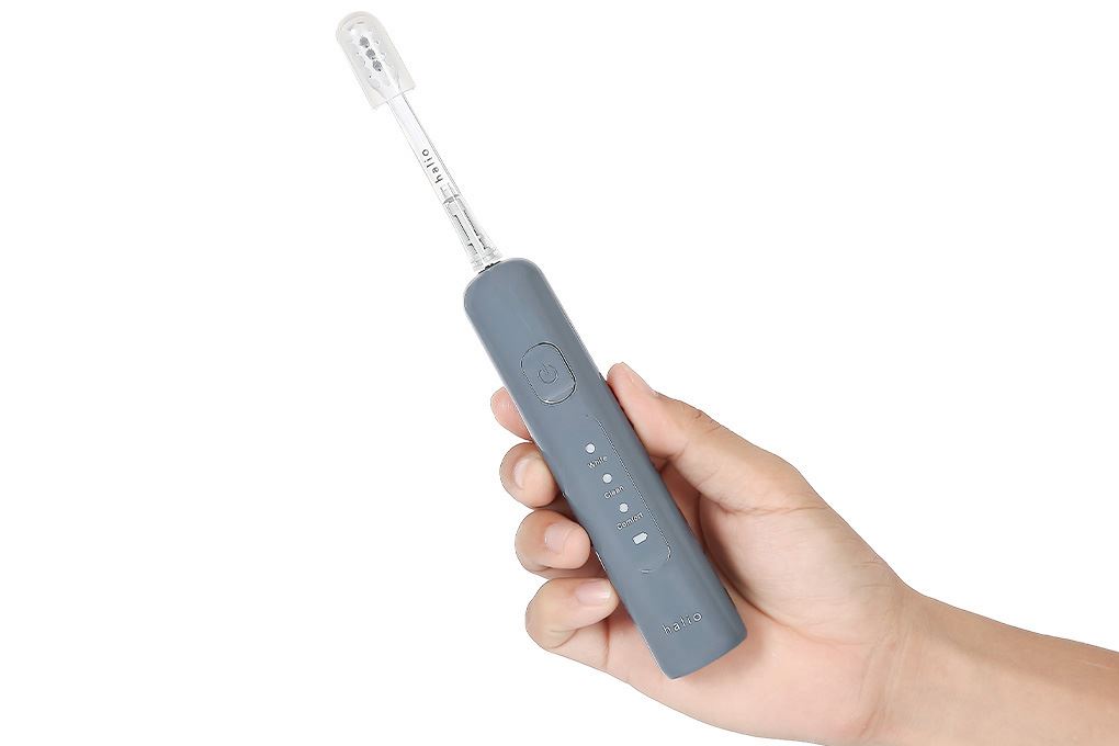 Bàn chải điện Halio Wave Sonic Smoky Sky Màu Xám