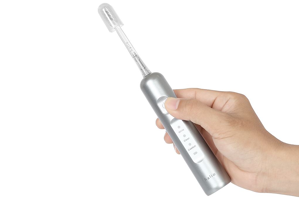 Bàn chải điện Halio Wave Sonic Silver Frost Màu Bạc