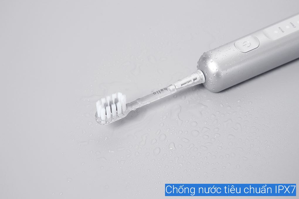 Bàn chải điện Halio Wave Sonic Silver Frost Màu Bạc
