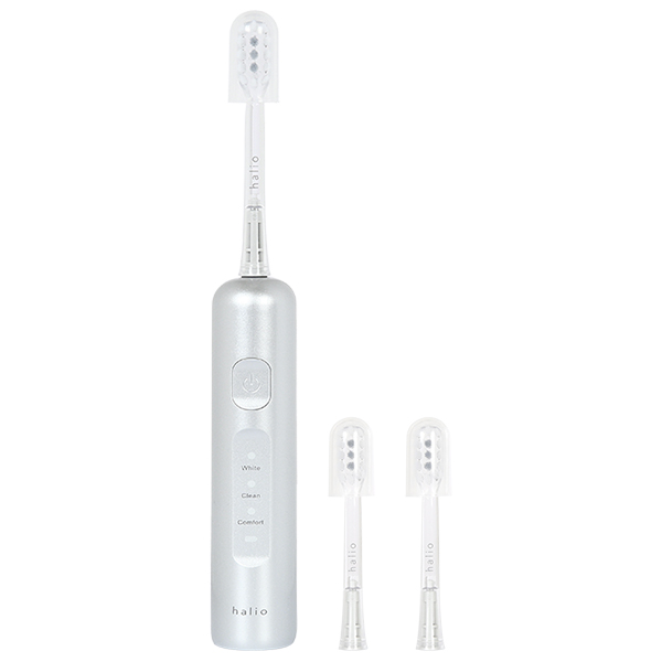 Bàn chải điện Halio Wave Sonic Silver Frost