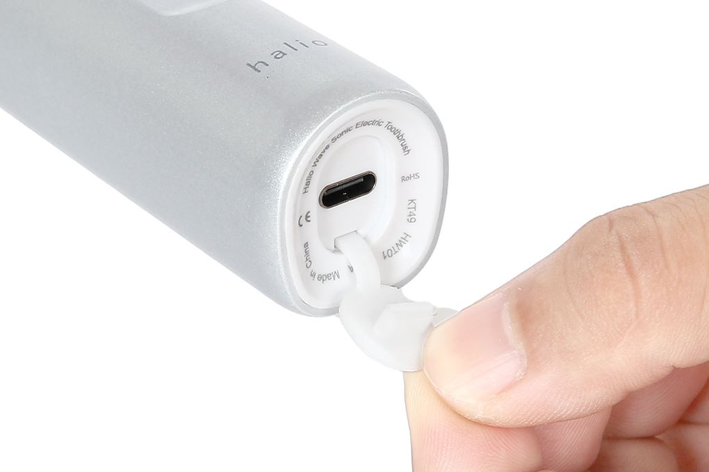 Bàn chải điện Halio Wave Sonic Silver Frost Màu Bạc