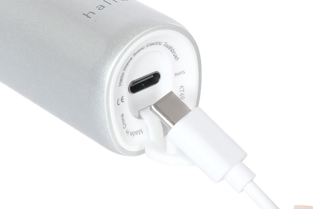 Bàn chải điện Halio Wave Sonic Silver Frost Màu Bạc