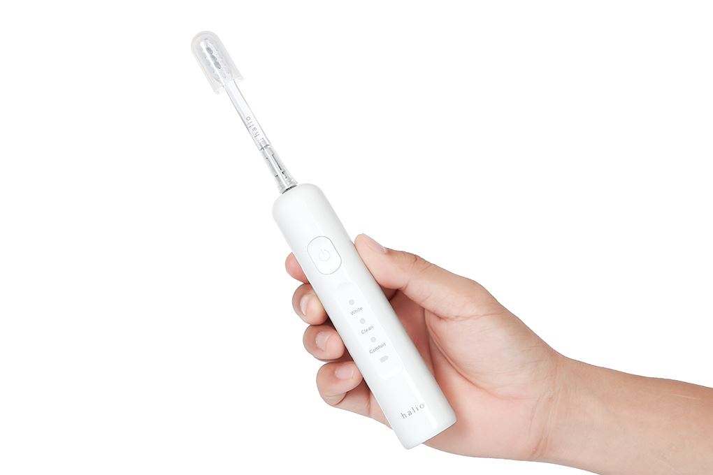 Bàn chải điện Halio Wave Sonic Cloud White Màu Trắng