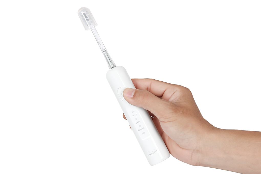 Bàn chải điện Halio Wave Sonic Cloud White Màu Trắng