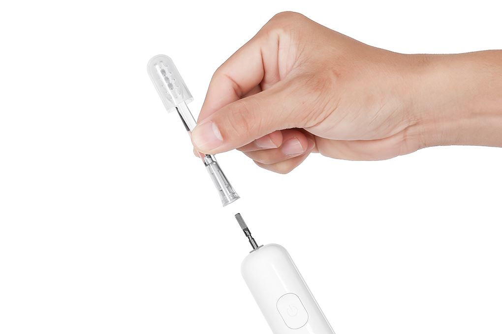 Bàn chải điện Halio Wave Sonic Cloud White Màu Trắng