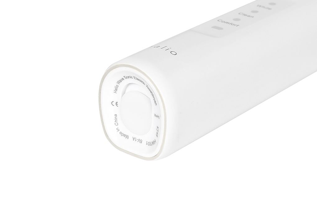 Bàn chải điện Halio Wave Sonic Cloud White Màu Trắng