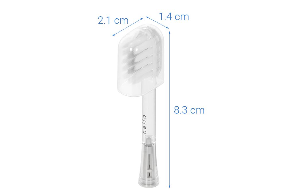 Bộ 5 đầu bàn chải điện Halio Wave Sonic Màu Trắng