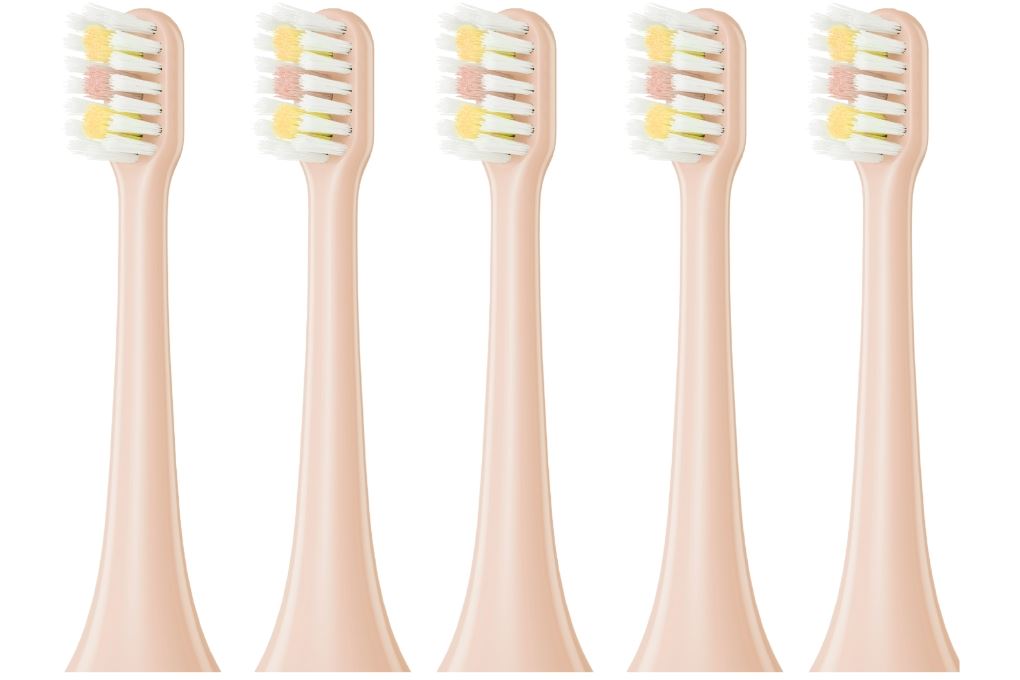 Bộ 5 đầu bàn chải điện Halio Sonic SmartClean Replacement Brush Heads Coral