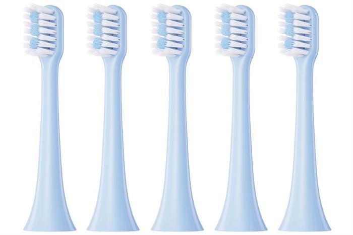 Bộ 5 đầu bàn chải điện Halio Sonic SmartClean Replacement Brush Heads Blue Màu Xanh Dương