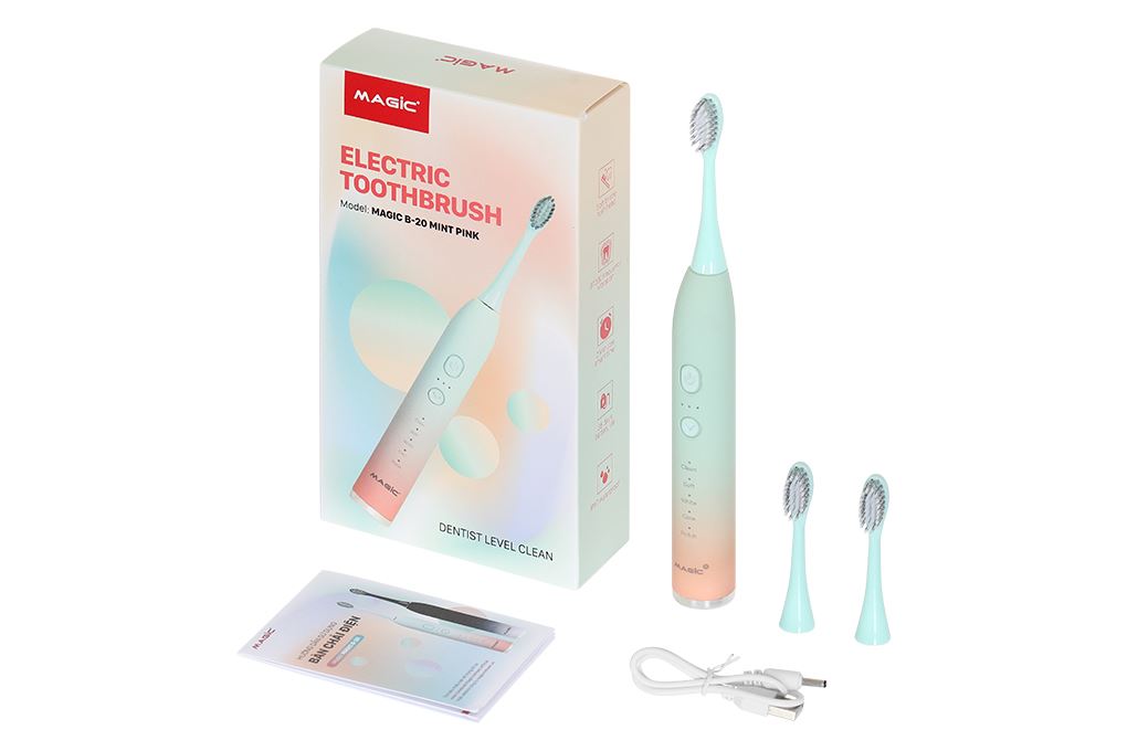 Bàn chải điện Magic B-20 - Xanh Màu Xanh