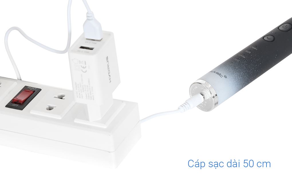 Bàn chải điện Magic B-20 - Đen Màu Đen