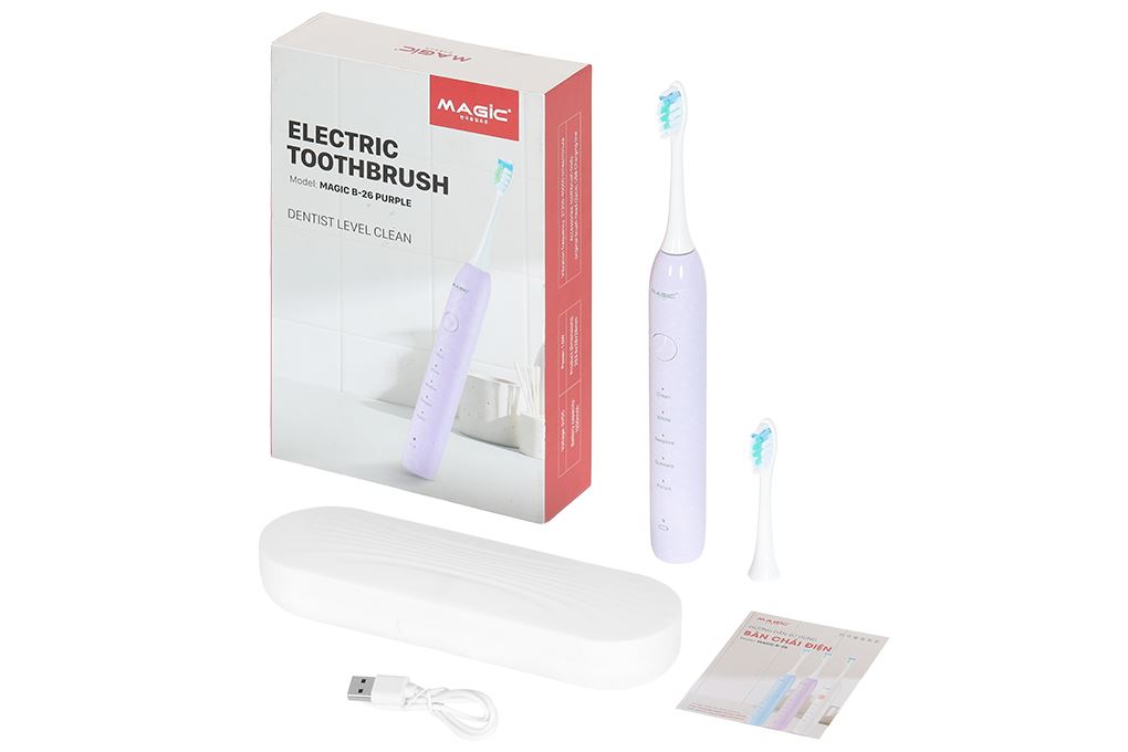 Bàn chải điện Magic B-26 - Trắng - 14