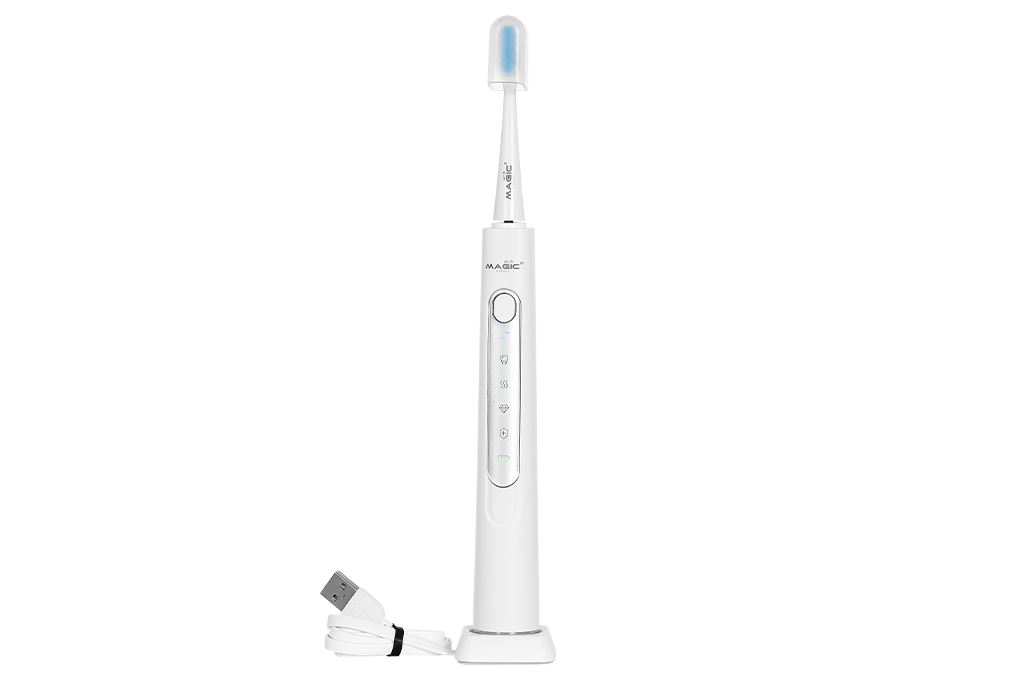 Bàn chải điện Magic Eco PRO-51 - Trắng Màu Trắng