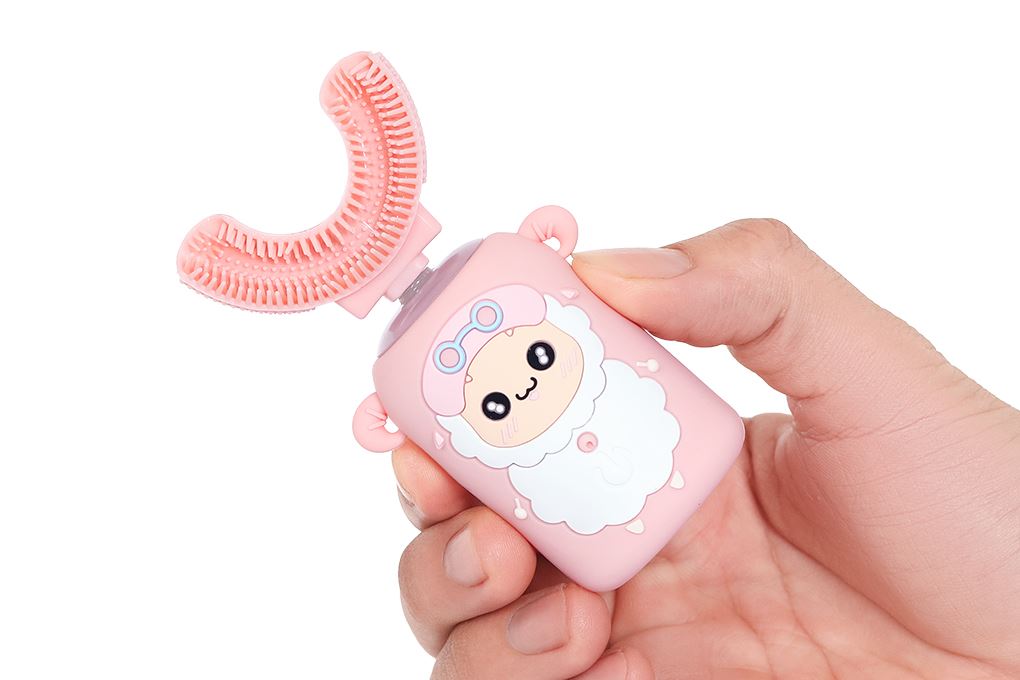 Bàn chải điện trẻ em Magic Kid-01 - Hồng Màu Hồng