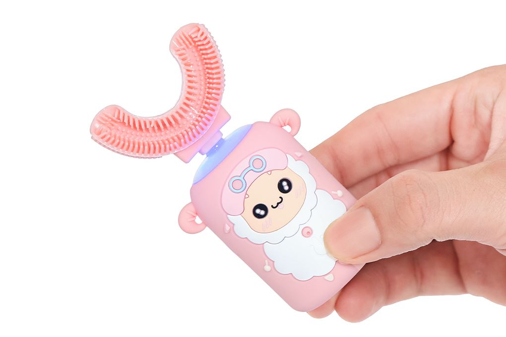 Bàn chải điện trẻ em Magic Kid-01 - Hồng Màu Hồng