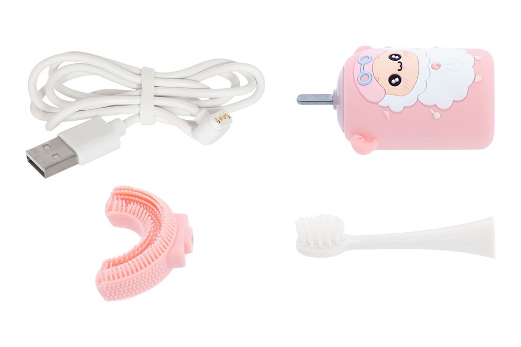Bàn chải điện trẻ em Magic Kid-01 - Hồng Màu Hồng